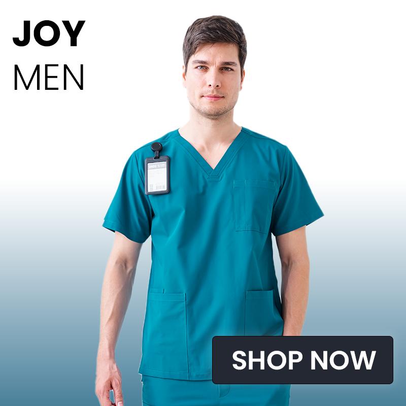 'JOY' Men's Premium Scrubs