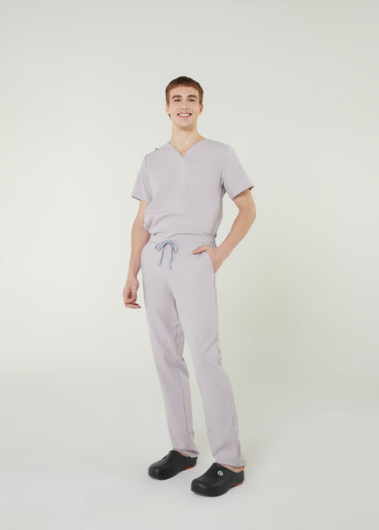 PAT-MED 'COMFY' Men's Scrub Top NUDE