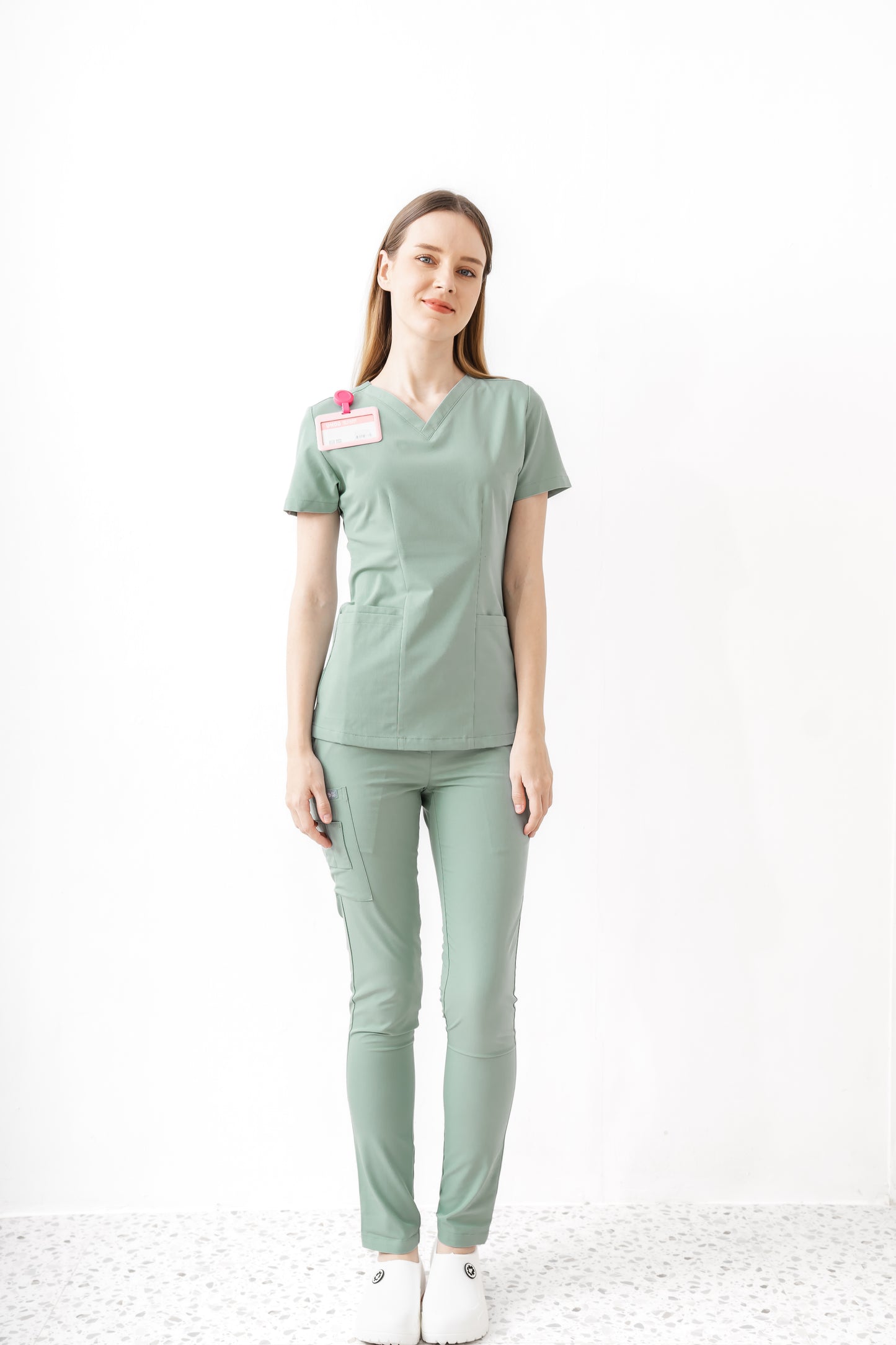 PAT-MED 'JOY' Premium Women's Scrub Pants JADE