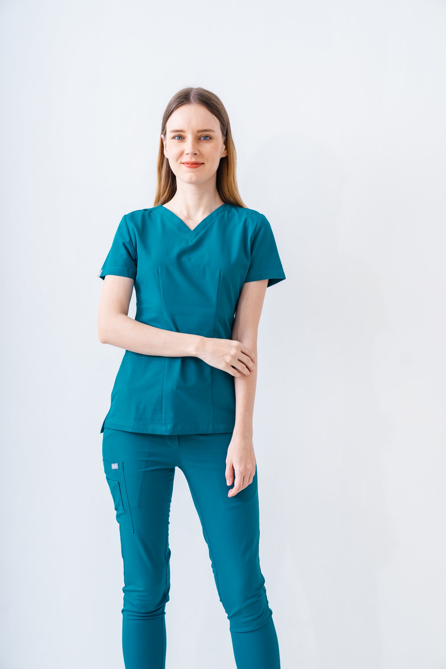 PAT-MED 'JOY' Premium Women's Scrub Top DEEP LAKE