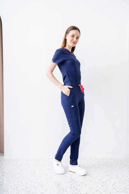 PAT-MED 'JOY' Premium Women's Scrub Pants NAVY