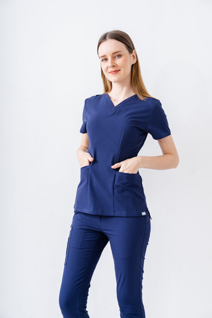 PAT-MED 'JOY' Premium Women's Scrub Pants NAVY