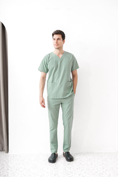 PAT-MED 'JOY' Premium Men's Scrub Pants JADE