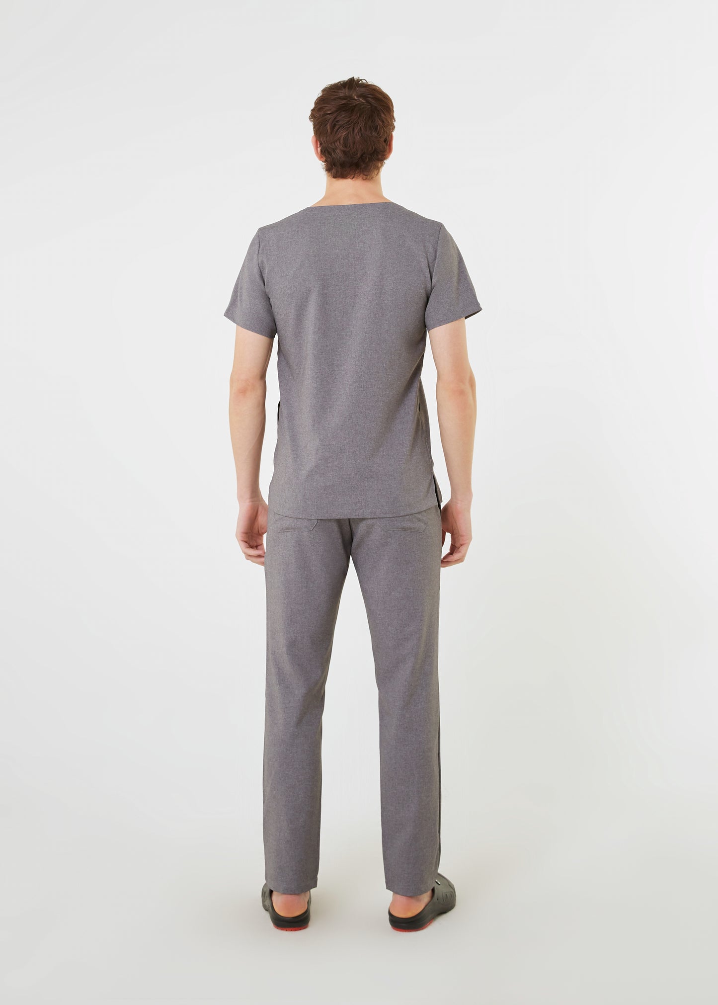 PAT-MED 'COMFY' Men's Scrub Pants HEATHER GRAY