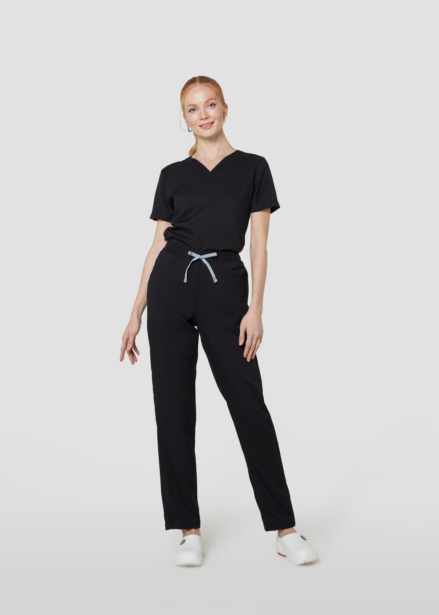 PAT-MED 'COMFY' Women's Scrub Top DARK NIGHT