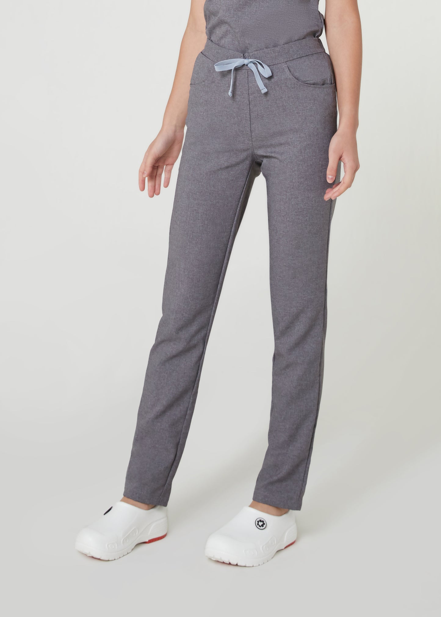 PAT-MED 'COMFY' Women's Scrub Pants HEATHER GRAY