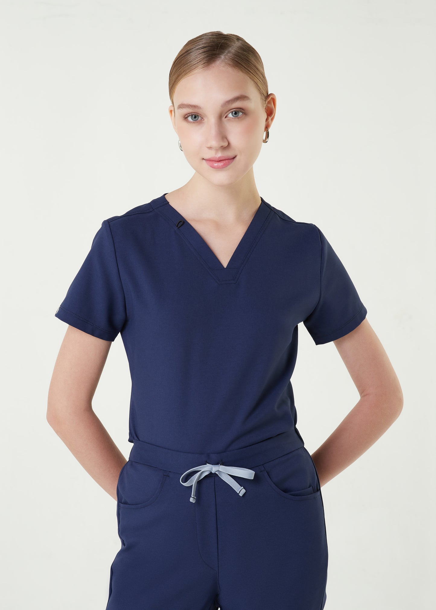 PAT-MED 'COMFY' Women's Scrub Top LUNAR NAVY